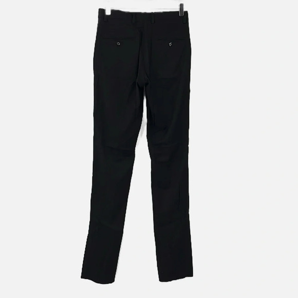 Soul of London Flat Front Unhemmed Dress Pants in Black - NWOT - Size 27R - Picture 3 of 5
